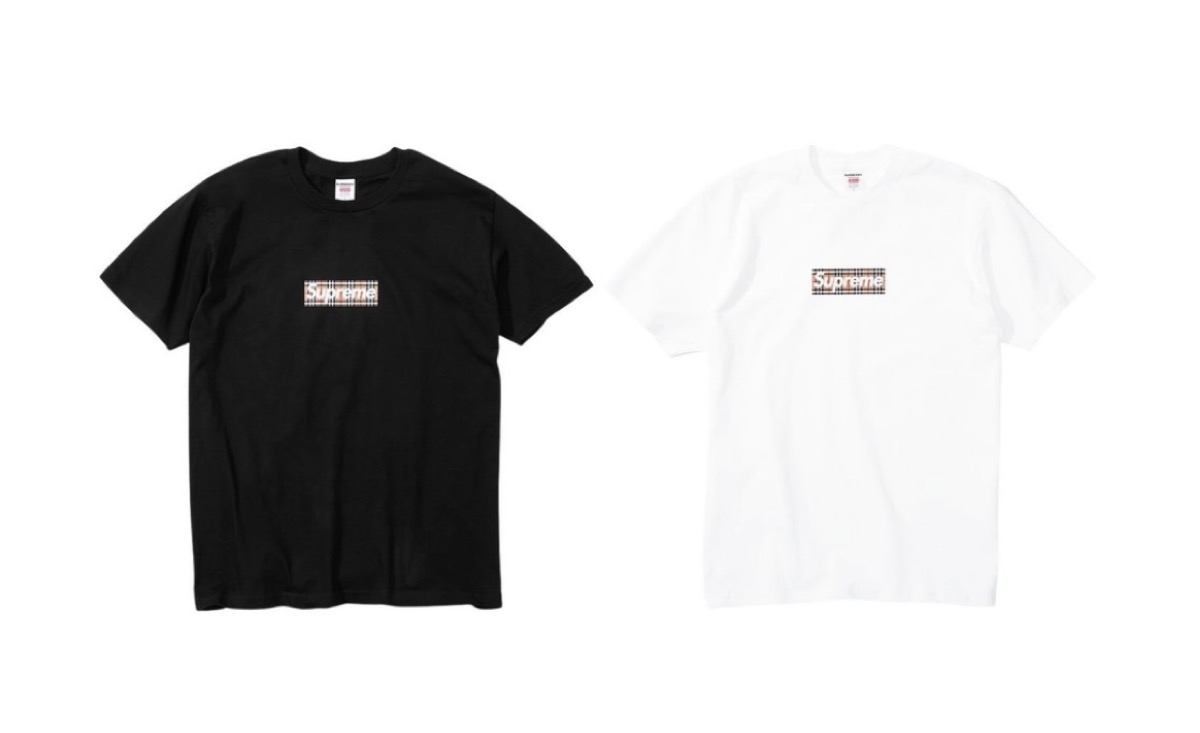 3月12日発売【Burberry x Supreme】シグニチャーのチェック柄を  