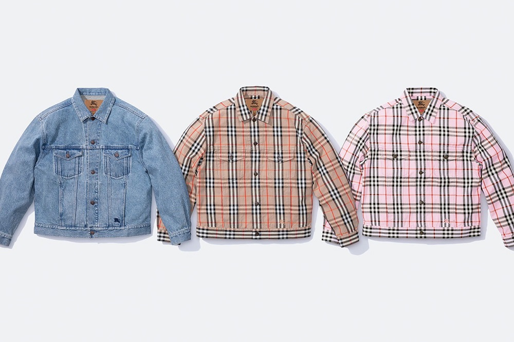3月12日発売【Burberry x Supreme】シグニチャーのチェック柄を 