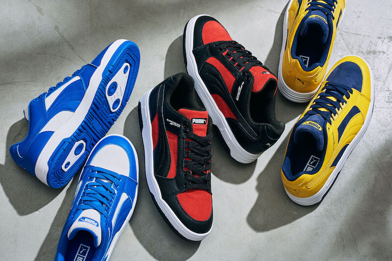 3月12日発売【Puma SLIPSTREAM LO “RETRO TEAMS”】バスケカルチャーを