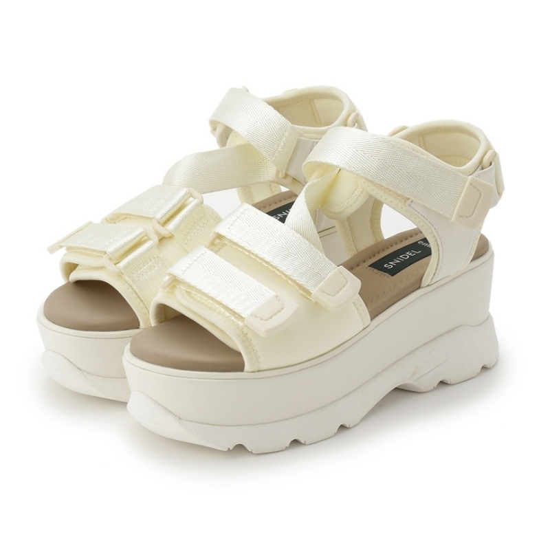 SNIDEL×emmiスニーカーソールサンダル SNIDEL-emmi-sneaker-sole-sandal-1