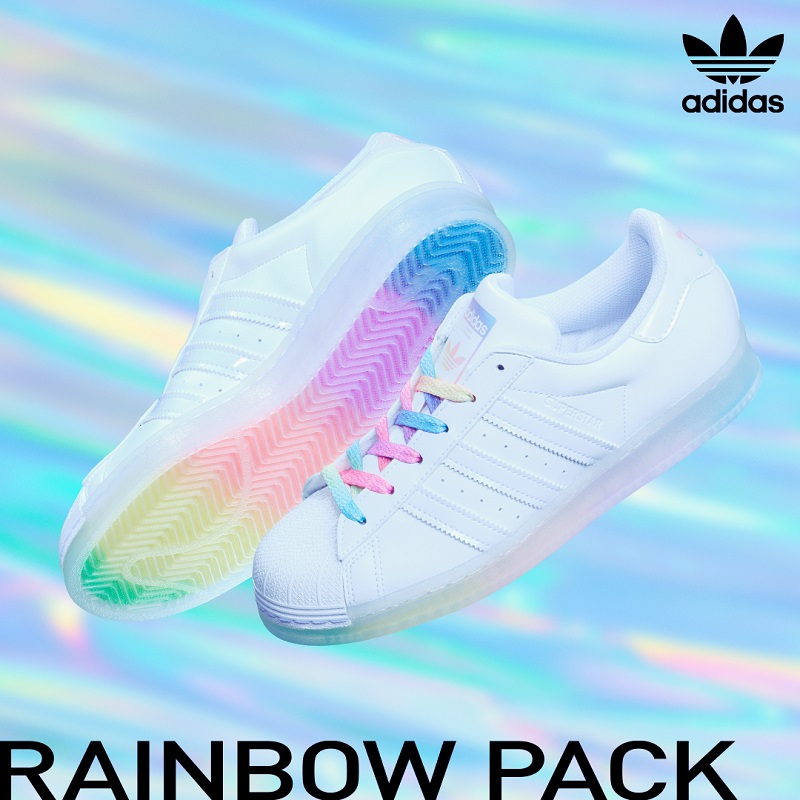 Adidas superstar rainbow clearance zalando