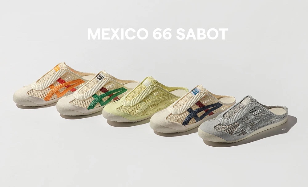 発売中【Onitsuka Tiger MEXICO 66 SABOT】人気モデルをサボ風にアレンジした春夏新作サンダル