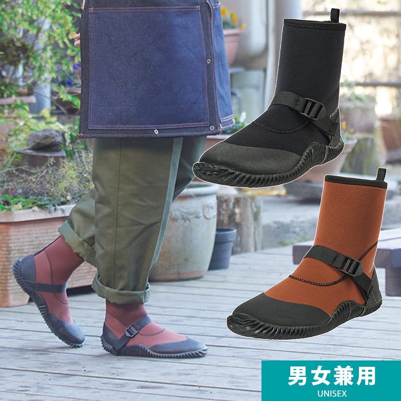 発売中【WORKMAN フィールドブーツアクティブ】フィット感の調整ができる防水ブーツ