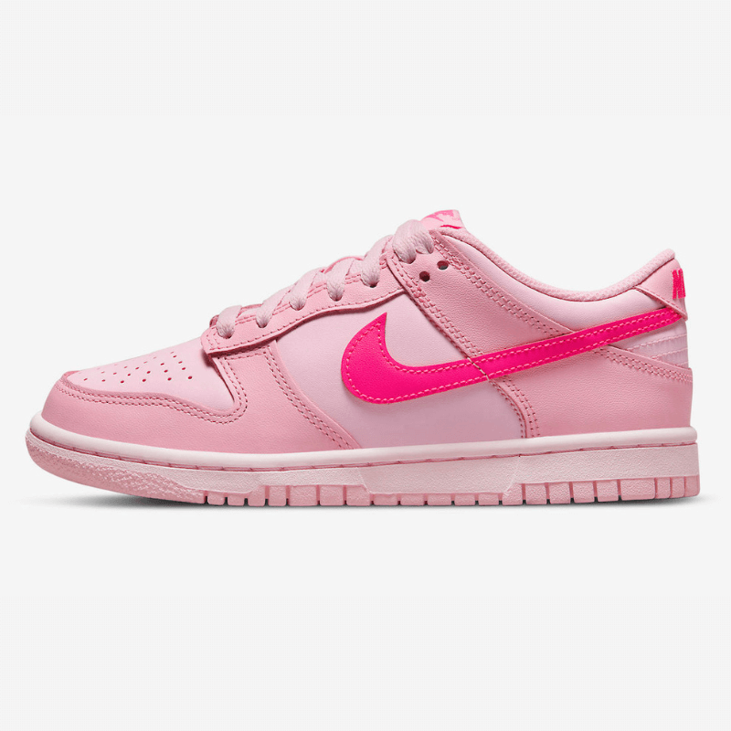 6月16日発売【Nike Dunk Low GS “Triple Pink”】ピンクのみで配色された個性的かつキュートな新色
