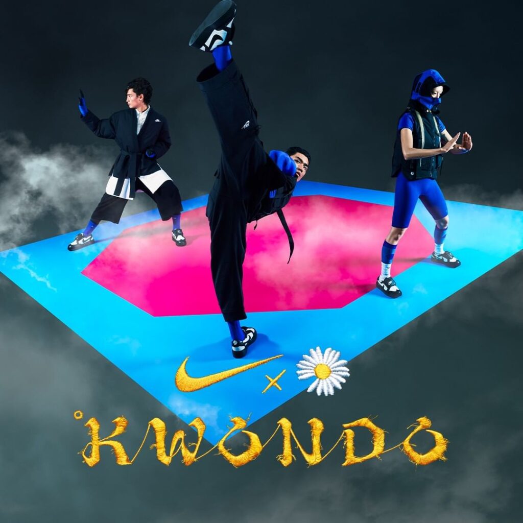 Peaceminusone x Nike Kwondo 1 Panda G-DRAGON ピースマイナスワン ナイキ コラボ クォンド 1 スニーカー パンダ