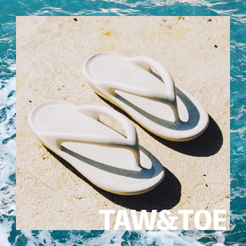 注目の韓国リカバリーサンダル【TAW&TOE】サイズ感レビュー&人気