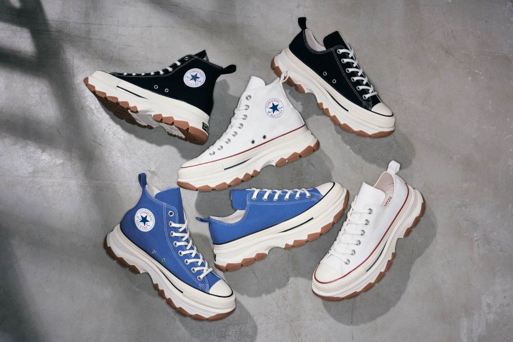 ALL STAR（CONVERSE） - converse コンバース 厚底 韓国 24.5の+