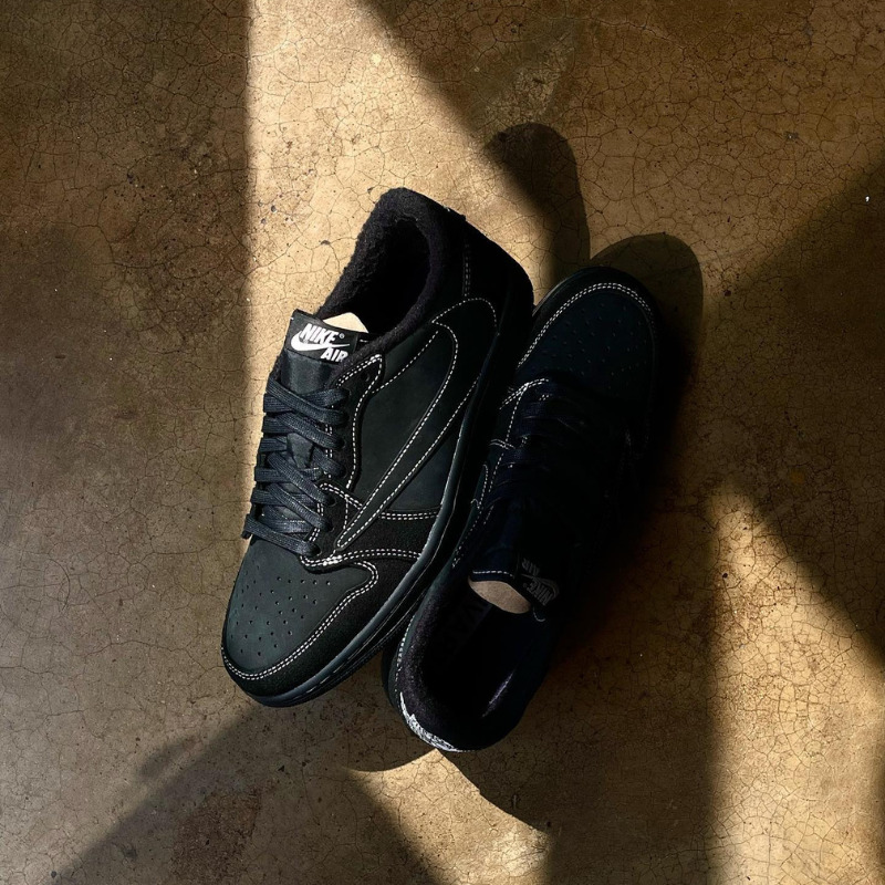 12月15日,24日発売【Travis Scott x Air Jordan 1 Low OG “Black