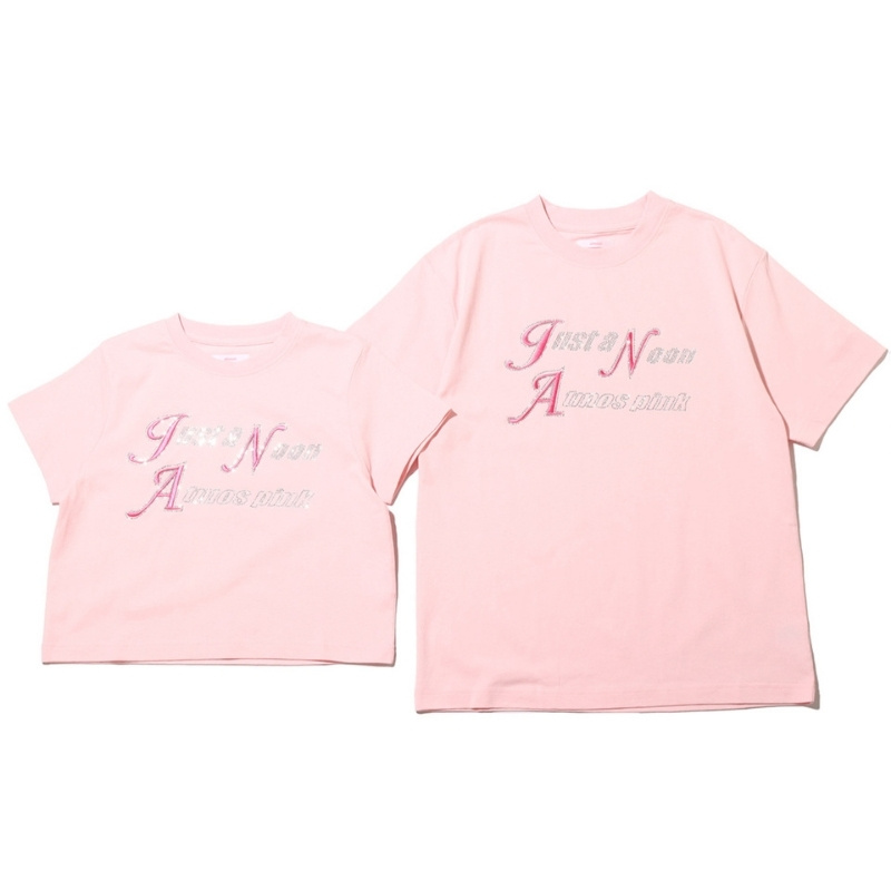 中町綾 ジャスト ア ムーン アトモス ピンク コラボコレクション aya-nakamachi-just-a-noon-atmos-pink-collection-tshirt-2