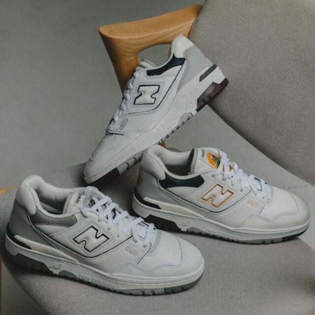 New Balance BB550 Sneakers 3 colors image ニューバランス 550 スニーカー 新色 2022年