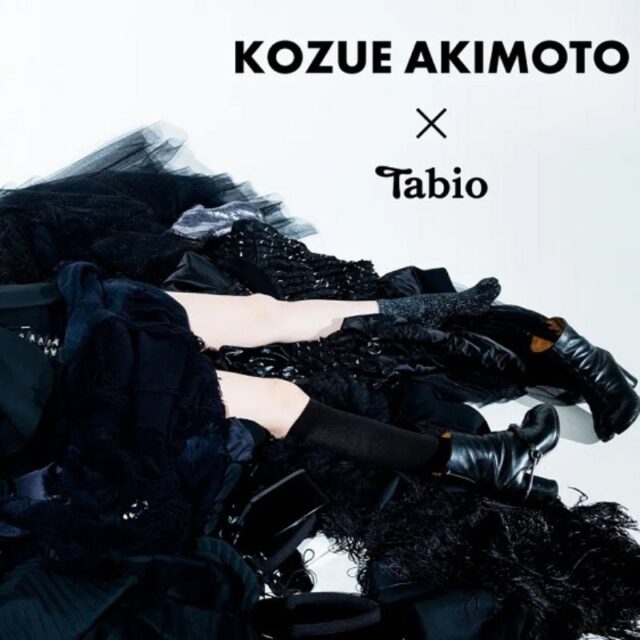 秋元 梢 × Tabio コラボ タビソックス　Tabio-x-kozue-akimoto-12
