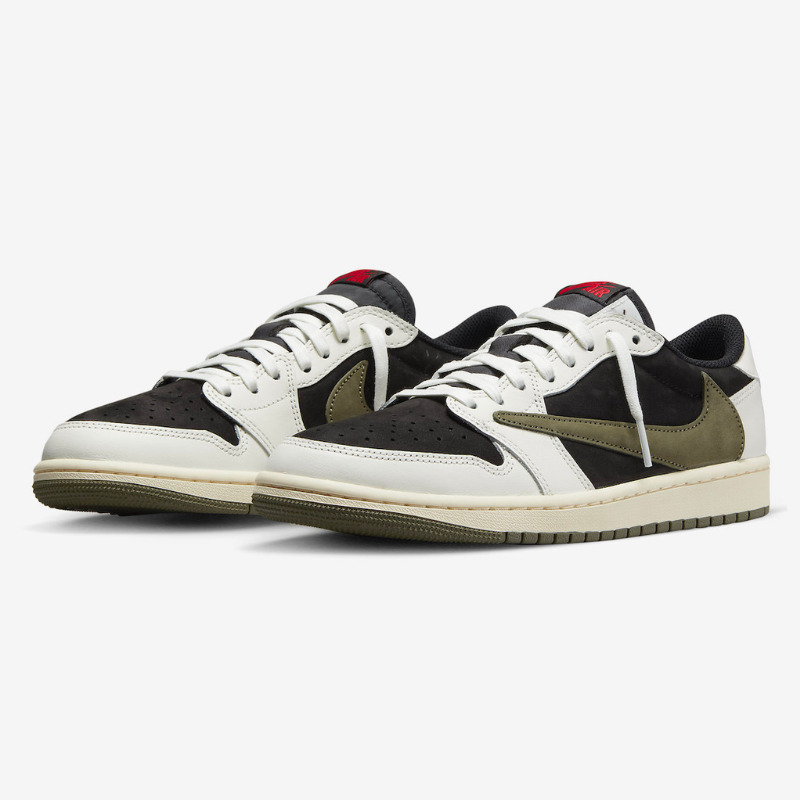 9月1日再抽選!!【Travis Scott x Air Jordan 1 WMNS Low OG “Olive”】最後のAJ1となる!?トラビスコラボのジョーダン1Lowがお目見え