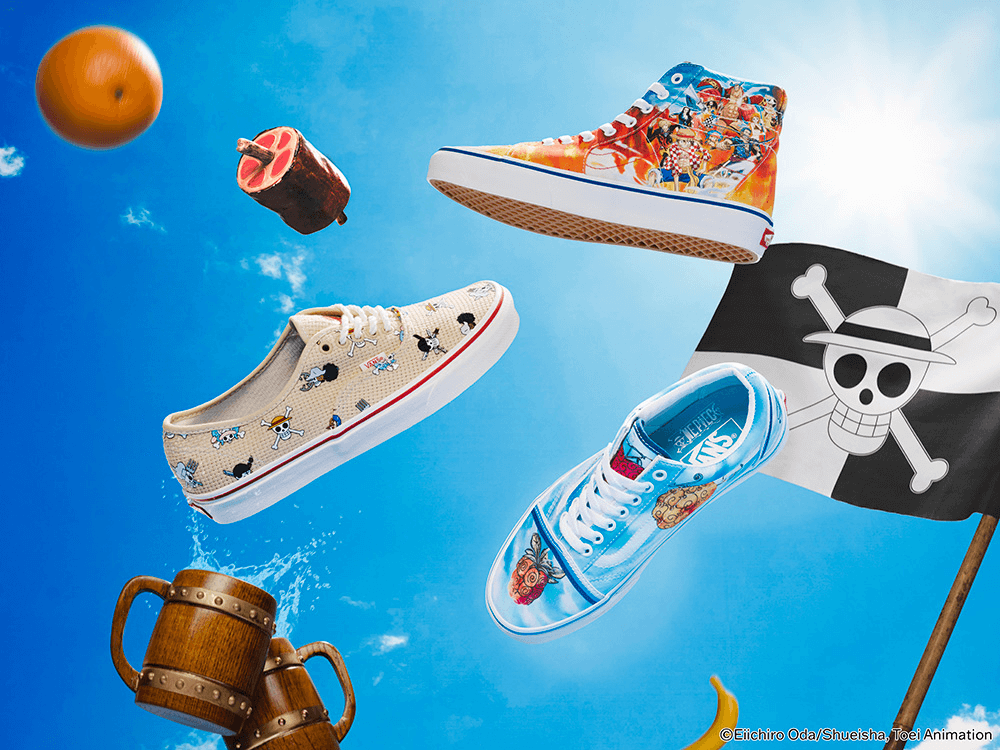 ONE-PIECE x Vans Collaboration Sneakers apparel collection ワンピース ヴァンズ バンズ コラボ スニーカー アパレル コレクション