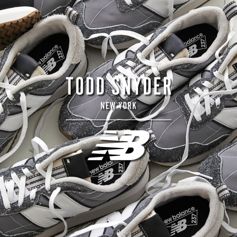 10月25日海外発売【Todd Snyder x New Balance 237 “City Gym