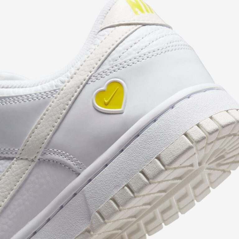 2月8日発売【Nike Dunk Low “Yellow Heart”】イエローのハートマークが