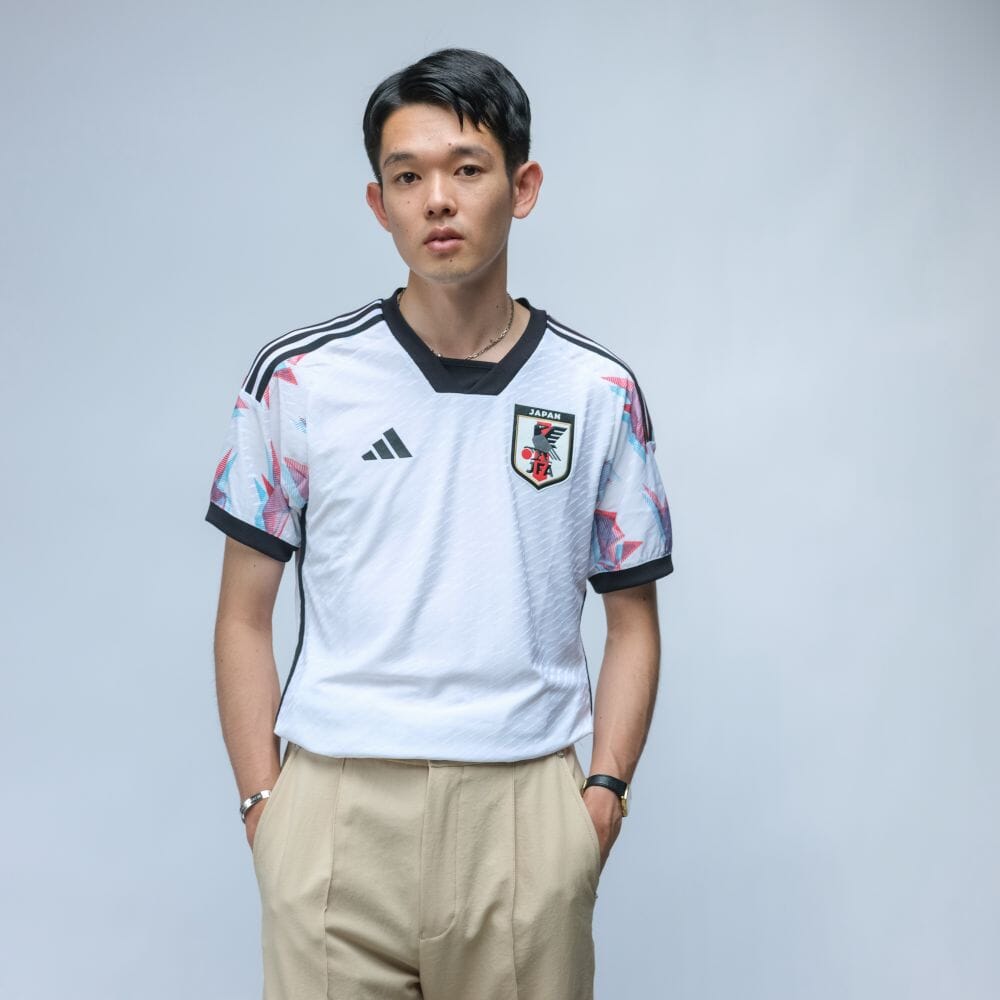adidas japan team official uniform white アディダス ブロークコア サッカー ユニフォーム 公式 オフィシャル