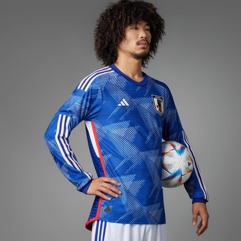 adidas japan team official uniform blue アディダス ブロークコア サッカー ユニフォーム 公式 オフィシャル