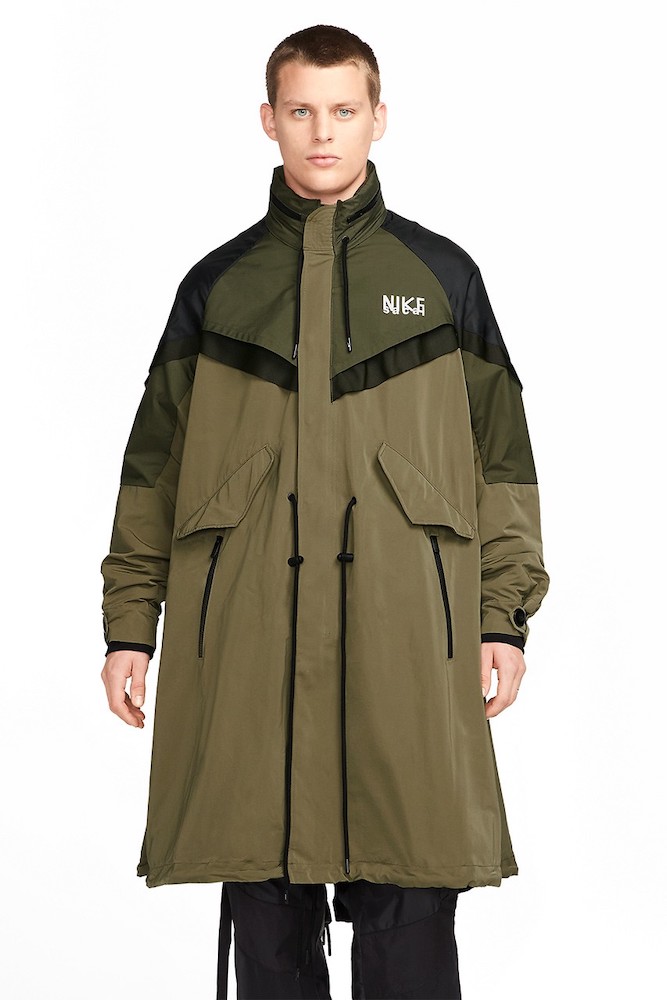 sacai-nike-trench-jacket-full-zip-hoodie-cargo-pants サカイ ナイキ 2022年 ウィンター コレクション 秋冬 Hello sacai 新作