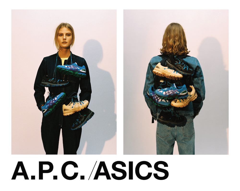12月9日先行,16日発売【A.P.C. x ASICS GEL-SONOMA 15-50】アシックスの個性とA.P.C.の世界観が融合したコラボモデル