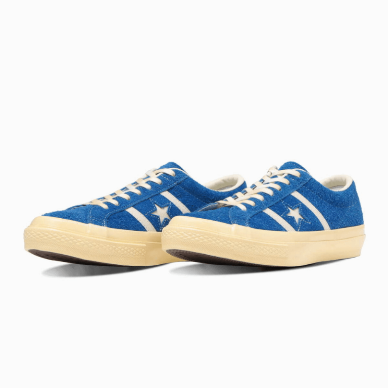 1月発売【Converse Star&Bars US Suede】デッドストックのような風合い