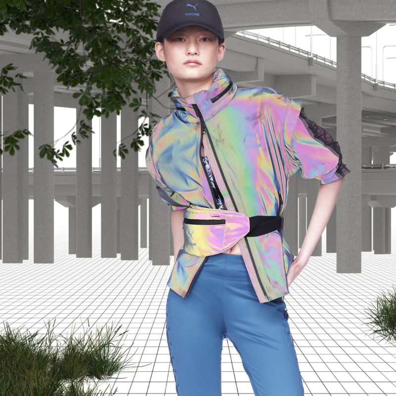 プーマ コシェ コラボ ロングスリーブレギンスブラック KOCHE 上下　高級 KOCHÉ-x-Puma-Collaboration-