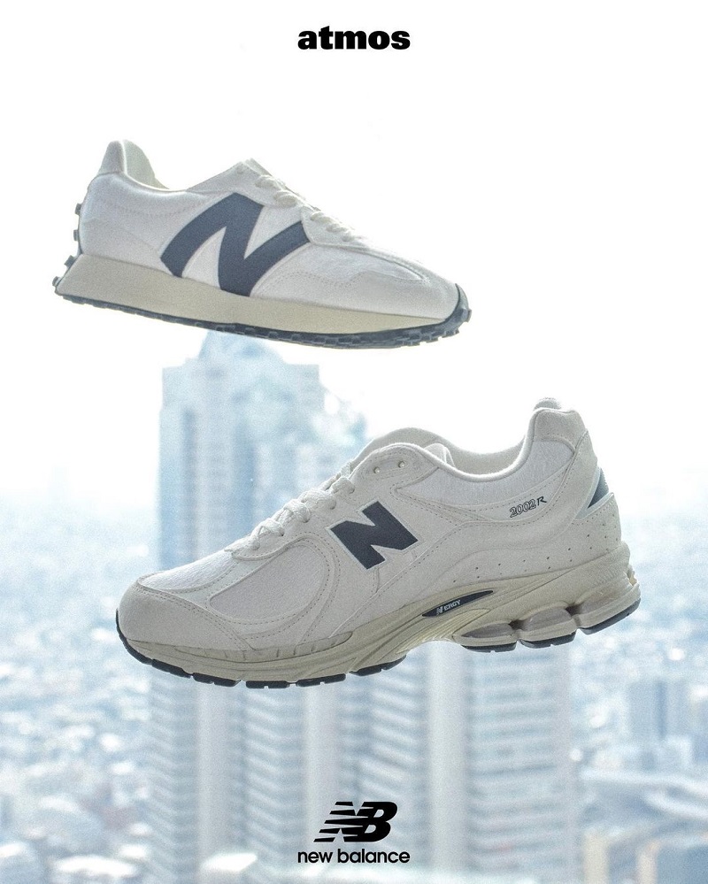 2月3日発売【New Balance 2002R & 327 “White Pack”】モノトーンの配色がミニマルで大人かわいい新作デザイン