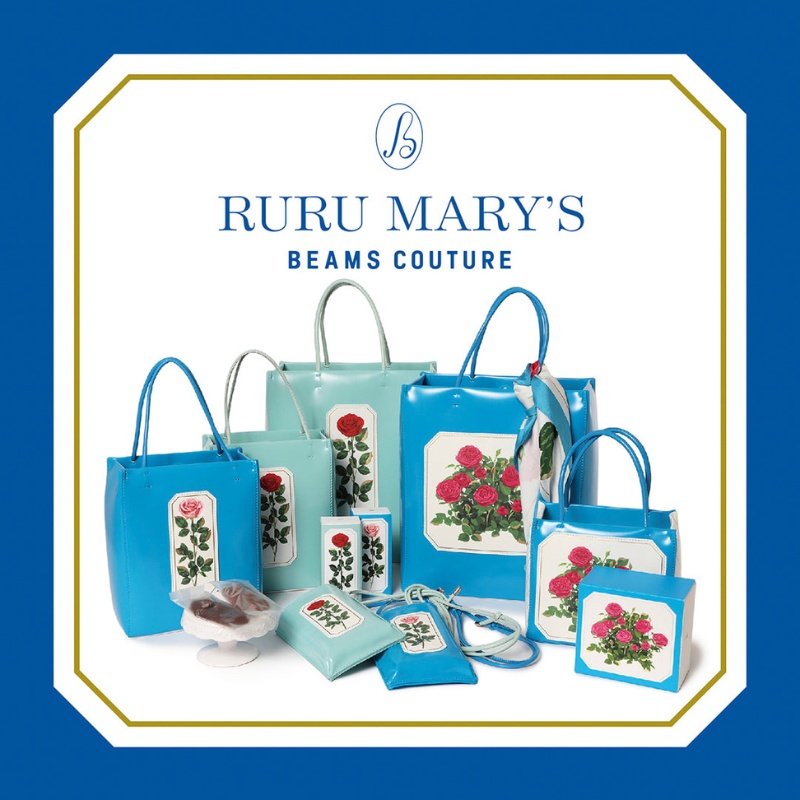 2月3日発売【RURU MARY’S × BEAMS COUTURE コラボコレクション】スイーツブランドとのコラボ第2弾ではバッグやアクセサリーを展開