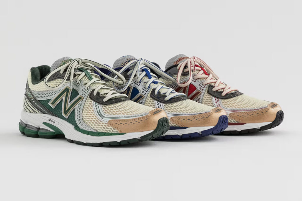 4月4日,5日海外抽選発売【Aimé Leon Dore x New Balance 860v2】隠れた名作を大人気タッグで再構築