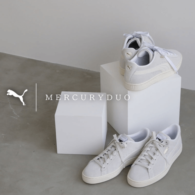 マーキュリーデュオ プーマ スウェード クラシック コラボ mercuryduo-x-puma-suede-classic-01