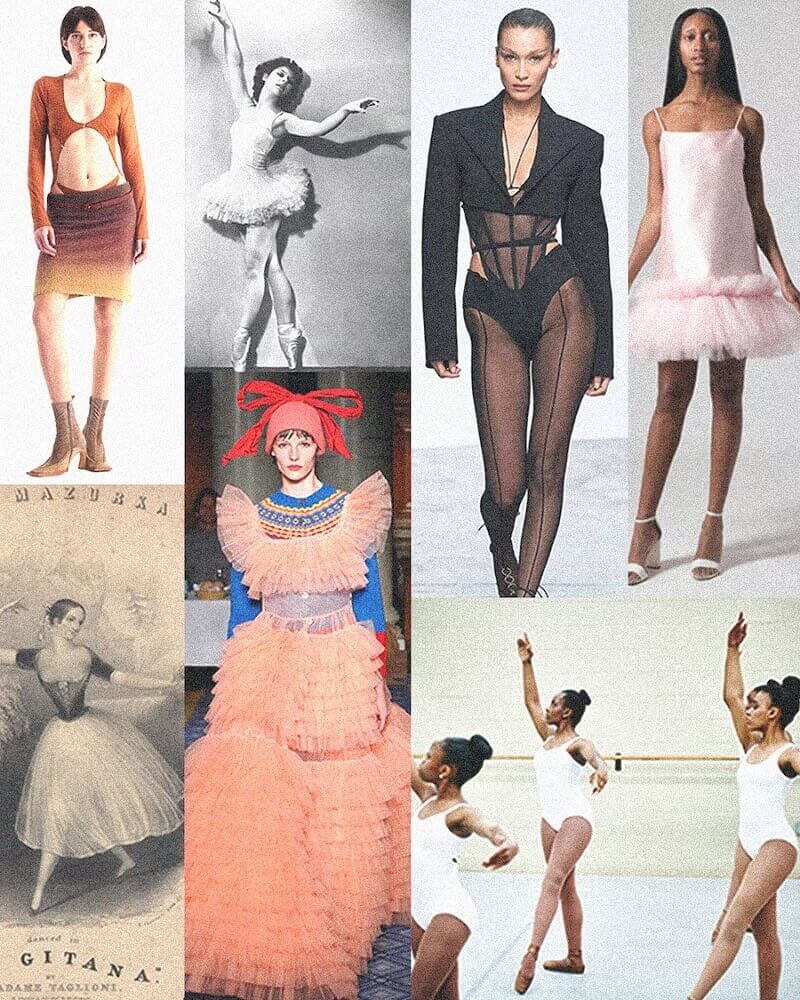 バレエコアファッション Balletcore-fashion