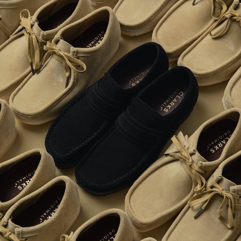 本日削除！美品★ビルケン ワラビー Wallabee 革靴 ローファー Clarks ローファー 「Clarks」Wallabee Loafer / ワラビー