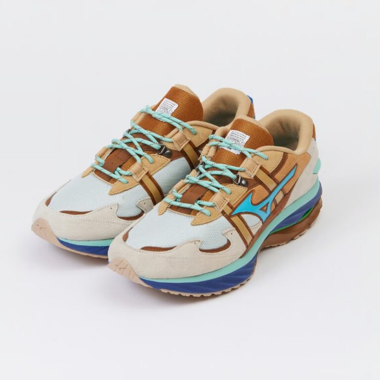 4月22日発売【MIZUNO × DIGAWEL “WAVE RIDER β”】チョコミントアイスをイメージした爽やかなカラーリング