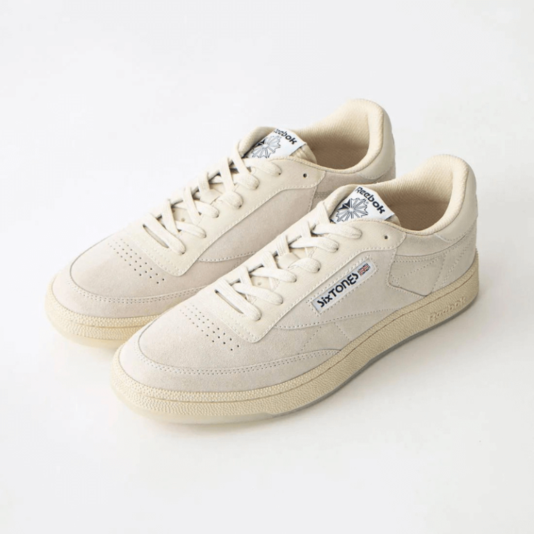 高価買蔵 Reebok SixTONES CLUB C85 VINTAGE ブラック スニーカー