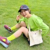 Hinata Fashion Interview Sneakers 光永 ひなた お笑い スニーカー ファッション