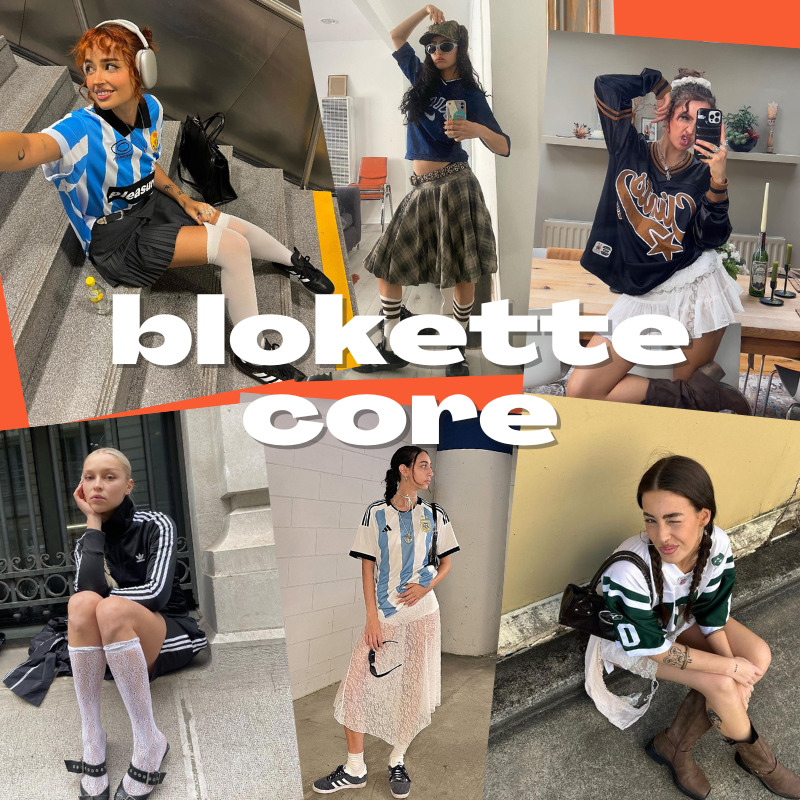 最新トレンド【blokette core(ブロケットコア)】スポーティーとフェミニンが融合した新たなトレンドファッションに注目
