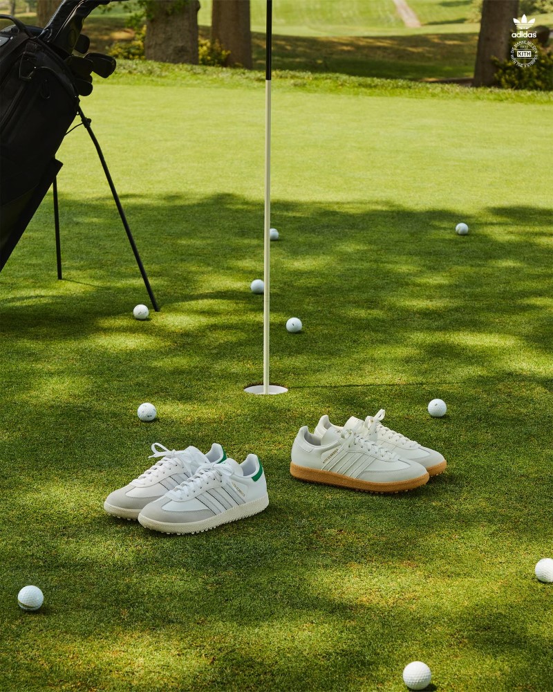 8月7日発売【Kith x adidas Samba Golf】タイムレスなシルエットで存在感を放つゴルフ仕様のSamba
