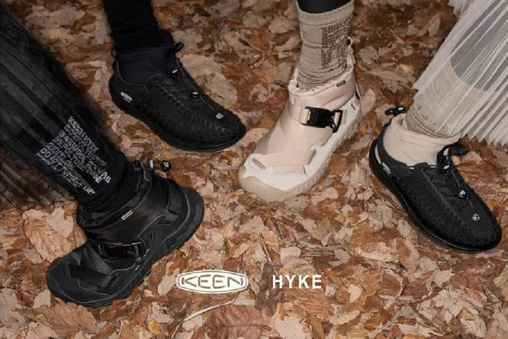 10月25日発売【KEEN x HYKE コラボコレクション第2弾】上質で機能性の高い秋冬仕様のコレクション