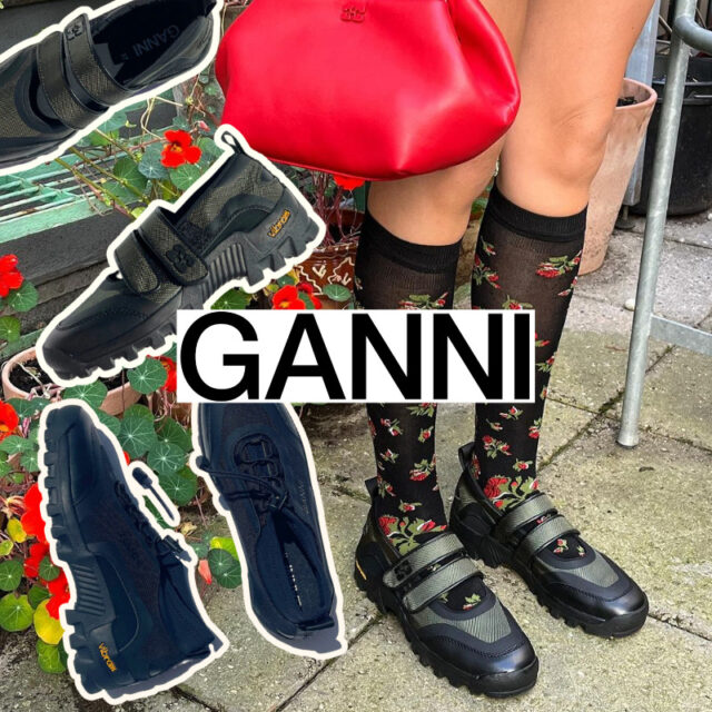 GANNI 23FW Outfit Sneakers Shoes ガニー 2023年 秋冬 スニーカー シューズ