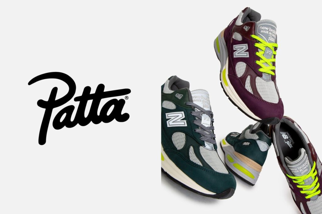 12月1日,8日発売【Patta x New Balance 991v2】パタのセンスが光る独創的な配色はコラボならでは※メンズサイズ