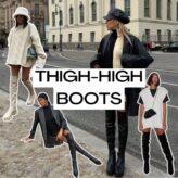 Thigh High Boots Trend Fashion サイハイブーツ トレンド ファッション 最新