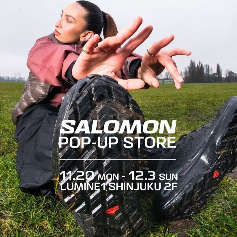 11月20日〜12月3日開催【Salomon Sportstyle POP-UP STORE