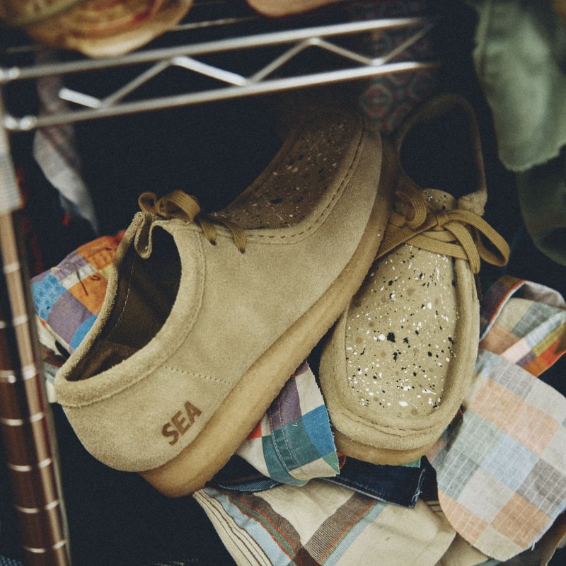 11月18日発売【WIND AND SEA × atmos × Clarks Originals