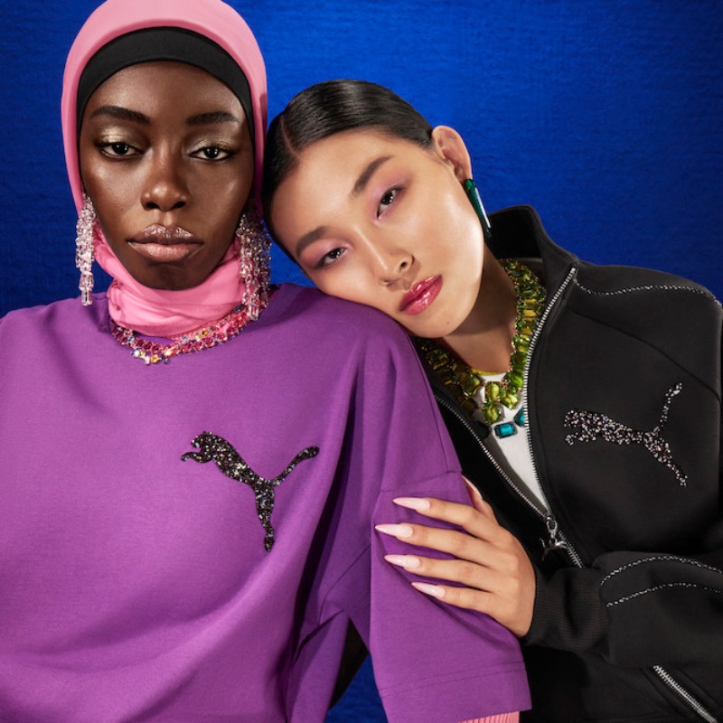 12月7日発売【Puma WITH SWAROVSKI CRYSTALS】アップサイクルした 