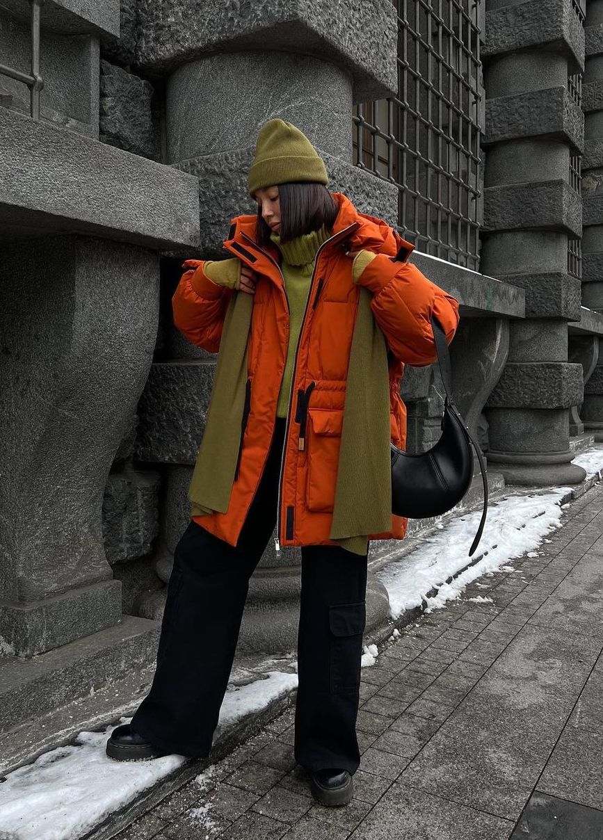styling idea how to wear a winter beanie スタイリング コーデ ニット帽 ビーニー