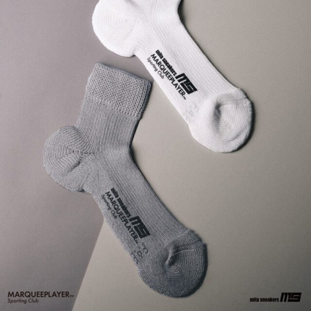 マーキープレイヤー ミタスニーカーズ コラボ ソックス marquee-player-hybrid-rib-socks-ss-made-in-japan-mita-sneakers-06