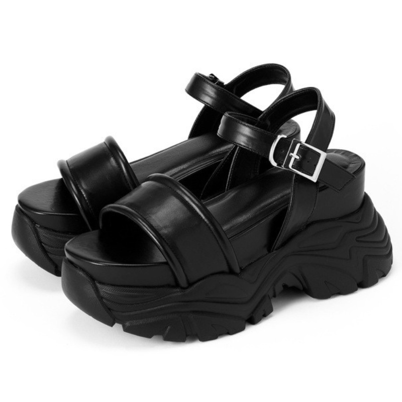 グレイル サンダル GRL Leather Platform Sport Sandals