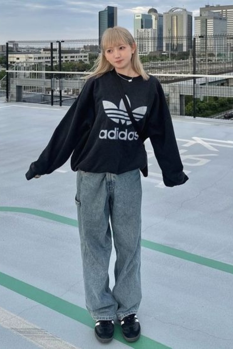 アディダス オシャレ スニーカー コーデ adidas-fashionable-sneaker-code2