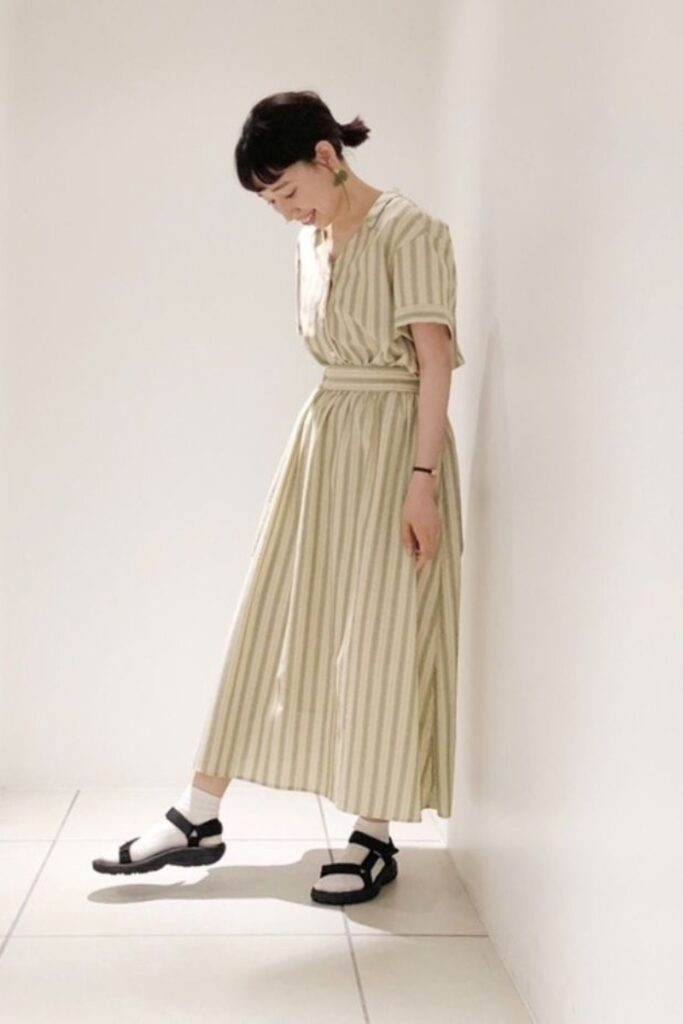 疲れない 快適 サンダル コーデ comfortable-sandal-code-03