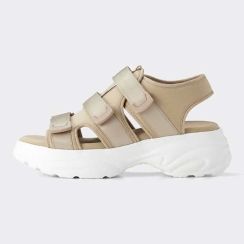 ジーユー 厚底サンダル GU Volume Sole Sports Sandals