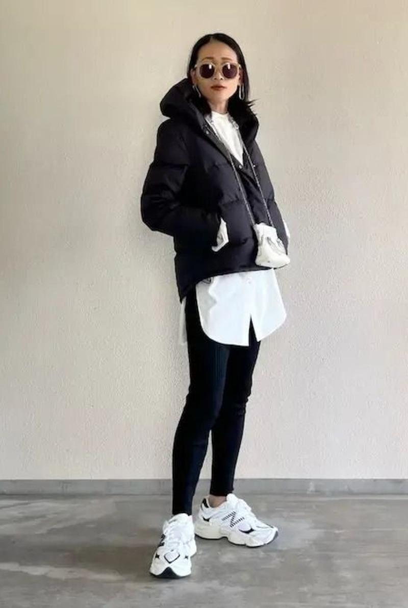 おしゃれ 白 スニーカー コーデ fashionable-white-sneaker-code-6